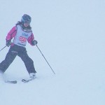 2回目のご参加の「み○ほ選手」は、スキーが開いていました