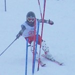 ポールの内側に身体を投げ出せるようになった京○選手