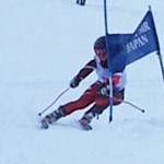 全日本ジュニア高校の部で8位入賞の奈○選手のビブはしっかりと見えています◎