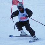 スルー下では外スキーに乗って右腕を前方は基本に忠実で◎◎◎