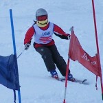 右ターンは右肩の下がりも無く、レベルと言って骨盤と肩が水平でグッド◎