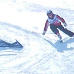 外スキーの指をしっかり上げて踏むことでもっと良くなります