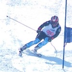 ポールブレイクの瞬間直前！しっかり避けているのが素晴らしい！