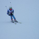 初心者の競争時に良く見られるフォームですね♪