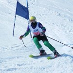 スキーが走っているフォームです◎ スキーが走っているフォームです◎