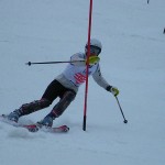 苦手な左ターンなので‥内倒ぎみです