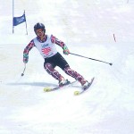 両スキーがたわんでいます◎ 両スキーがたわんでいます◎