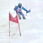 抱え込み抜重しているフォームです