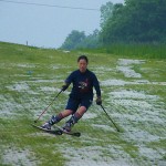 遠心力とGがしっかりスキーに伝わっているパーフェクトフォーム！◎