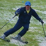 苦手な左ターンがこんなに凄いフォームになっています◎