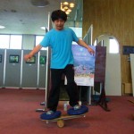 スーパーバランスボードは超ムズ! スーパーバランスボードは超ムズ!