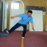 内倒のクセをバランスブリッヂて゜修正中 内倒のクセをバランスブリッヂて゜修正中