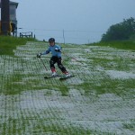 最終滑走では‥少しくの字姿勢が出来るように変身しました◎