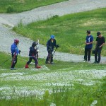 右端の方は今年初めてのギャラリーです。少し緊張できます。