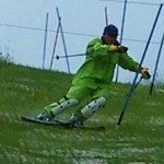 ヘアピン後のオープンで少し遅れた！