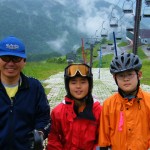 湯沢高原は標高1000mなので、涼しい中で熱い練習が出来ます