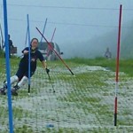 左肩と腕の下がりを修正しましょう