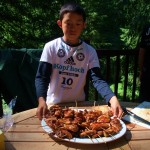 美味しそうな焼き鳥！好評でした