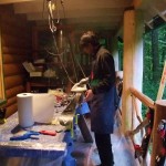 選手のエッヂチューン中