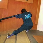 骨盤、肩のレベルはグッド◎そういえば上体が初日は折れていましたね！