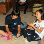 ボールの空気入れをジュニアに！頼んでいますが‥