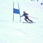 腕を前に出してスィング◎