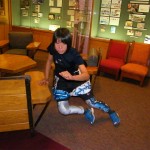 足首がブロックされていません。エッジを意識しましょう