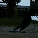 ポールってこんな風に曲がるんだね！