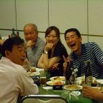 ゲンさんの周りはいつも笑顔