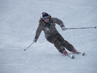 昨シーズン湯沢高原に遊びに来た時のフリースキーのみ◎み選手 昨シーズン湯沢高原に遊びに来た時のフリースキーのみ◎み選手