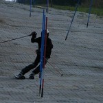 ヘアピンの入り口