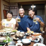 美味しい沢山のごちそうを前に‥！食べきれなかった！勿体ない！