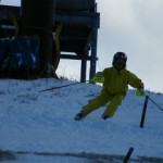 重心の位置がターン内側に出来ました◎