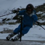 内傾角も倒れ、オンエッヂも理想的◎な「あ◎む選手」