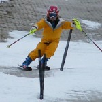 しっかりしたアンギュレーション「くの字姿勢」◎