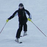 ここでバランス良く乗っていたら…ターン出来ない！