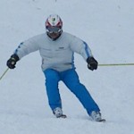 少し後傾になるとトップが開いてしまいます△