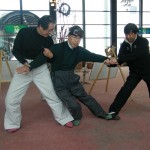 お座スキーでマキシマム練習「かっこいい！」