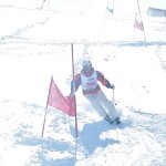 スキーもウェッヂ型になっています◎