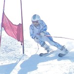 右骨盤をもっと上げた右尻が見えるフォームを目指そう！