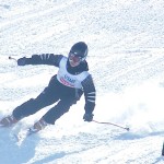 腕は下がっていますが、見事なAフォームは◎