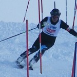 スキーもウェッヂ型で理想的◎