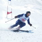 この写真は肩と骨盤のレベルが内倒している失敗フォームです