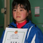 小学生低学年組優勝はスーパー一年生◎