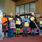 女子組入賞者達◎