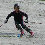 左足首の小指をもっと上げるようにしましょう。もっと倒れます