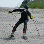 トップが浮いて　モロ後傾！