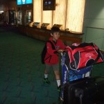 カートを押していざ出陣