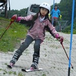 内スキーのエッヂも立てるようになりました◎