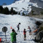 夕方６時の観光客の一コマ